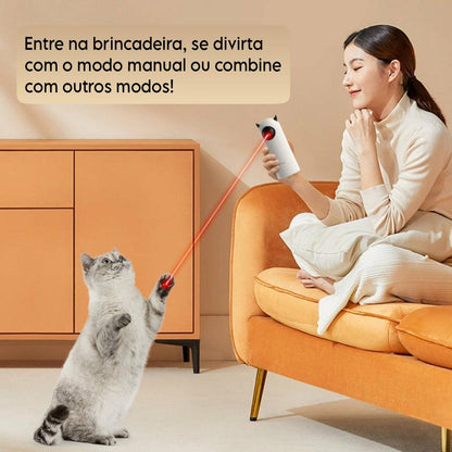Brinquedo com Laser Interativo Inteligente para Cães e Gatos ROJECO - Loja Selected