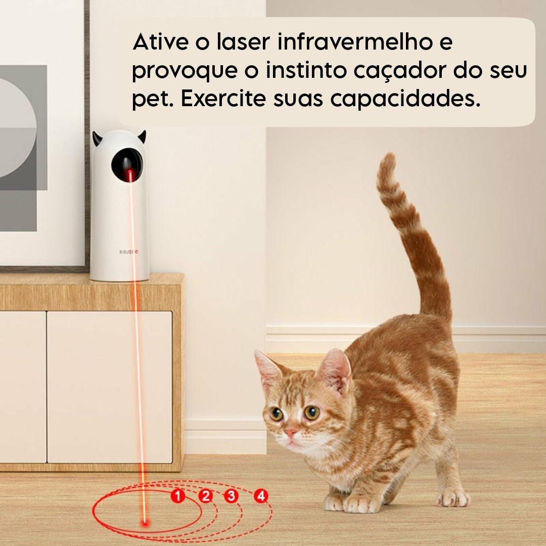 Brinquedo com Laser Interativo Inteligente para Cães e Gatos ROJECO - Loja Selected